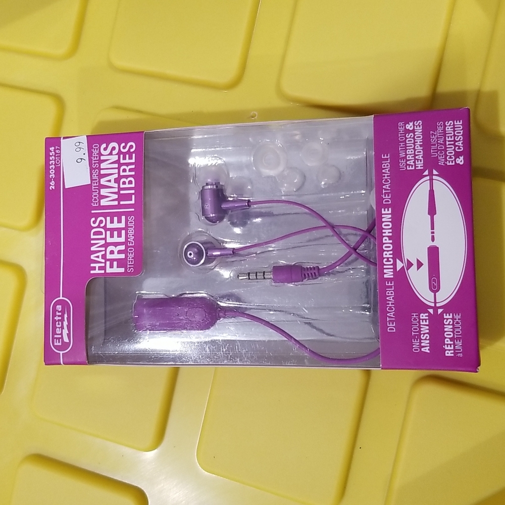 Hands Free Stereo Earbuds